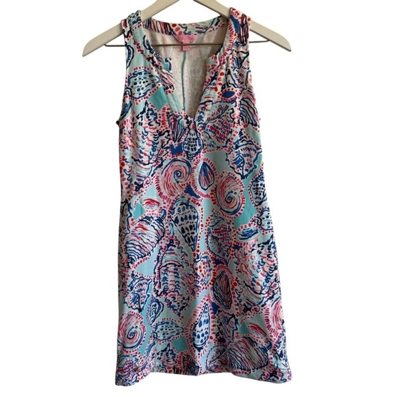 Lilly Pulitzer Estrada Shift Dress in 'Shell Me About It', Size XS - Picture 3 of 10